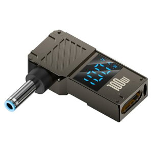 USB�A�_�v�^�[ Type C USB-C ���� ���� DC 4.5x3.0mm �W���b�N �X�}�[�g LED �f�B�X�v���C 100W �o�͓d�� 20V 5A PD �[�d 65W �A�_�v�^�[ �m�[�g�p�\�R���ƌ݊������� ��������