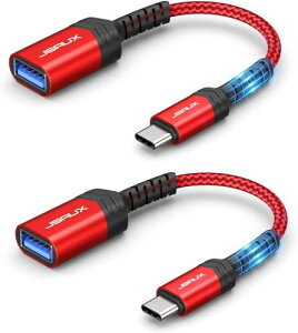 USB C USB�A�_�v�^ Type C-USB 3.0 OTG�P�[�u�� (�I�X-���X) Thunderbolt 3 ��USB A�A�_�v�^ iPhone 16 Pro Max / 16 Plus / 15 Series MacBook Air Pro iPad Pro Samsung S24 / 23 Google Pixel�ɑΉ� [2�p�b�N] ��������