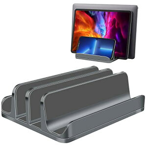 �m�[�g�p�\�R���X�^���h �c�u�� pc�X�^���h �c�u�� 4����[ ��p�X�^���h �����߉\ �ȃX�y�[�X ����~�� ���芴 �A���~�����f�� MacBook Pro / Air / Microsoft Surface�̂��ׂĂɑΉ��� �V�f�U�C����