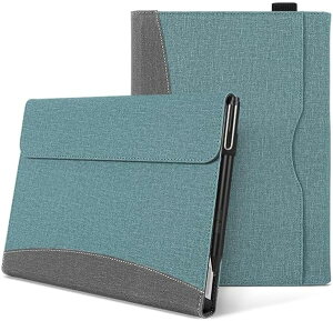 Surface Pro 10 / Surface Pro 9 �P�[�X �蒠�^ �y���z���_�[�t�� �J�[�h���[ [�L�[�{�[�h�t�����[�\ ] ���J�� �ی�J�o�[ �T�[�t�F�X�v��9 Pro10 �J�o�[ �X�^���h�@�\�t�� ���p�x�����\ �y�� ���^ 