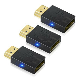 4K HDMI EDID �G�~�����[�^�[ �p�X�X���[�A�_�v�^�[ �J�v���[ HDMI �_�~�[�v���O �R���s���[�^�[���j�^�[�v���W�F�N�^�[�r�f�I�X�v���b�^�[�X�C�b�` KVM�G�N�X�e���_�[ AV���V�[�o�[ 3840x2160@60Hz 3
