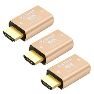 HDMI EDID �G�~�����[�^�[ ��3���� 4K 3�_ ���� �A���~ ➑� �A�_�v�^�[ �s�v Mac Thunderbolt �Ή� ��������