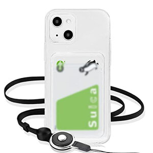 iPhone 13 �P�[�X �N���A ���� [ �X�g���b�v 2�{�t��] �A�C�t�H��13 �X�}�z�P�[�X �N���A iPhone13 �J�o�[ iPhone13�P�[�X �A�C�t�H�� 13 �N���A�P�[�X �A�C�t�H��13 iPhone13 case �w�ʃJ�[�h���[ �\�t�g �o