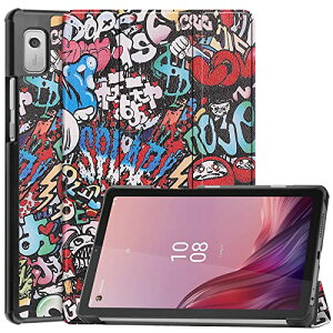 Lenovo Tab M9 ZAC30178JP 9�C���` �P�[�X Lenovo Tab M9 2023 �J�o�[ �y�� ���^ �ϏՌ� ���h�~ PU ���U�[ �X�}�[�g�J�o�[ �n�[�h �w�� �O�܂� Lenovo Tab M9 �X�}�[�g�P�[�X ��������