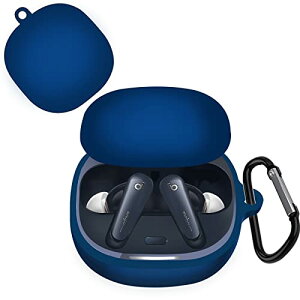 Anker Soundcore Liberty 4 �P�[�X �ی�J�o�[ �ی�P�[�X �V���R���P�[�X �����[�d�\ �S�ʕی� �����h�~ �L�Y�h�~ �ϏՌ� �h�o �y�� ���[ �J���r�i�t�� Soundcore Liberty 4�J�o�[ �J���r�i �u���[