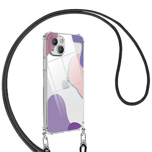 iPhone 15 Plus �P�[�X �N���A ���߉\�� �V�����_�[ iPhone15plus �X�}�z�P�[�X ���|�� ��|�� �΂߂����P�[�X ������� ���킢�� �؍� ���� TPU �X�g���b�v�t�� ���^�y�� �ϏՌ� �S�ʕی� �����h�~ 