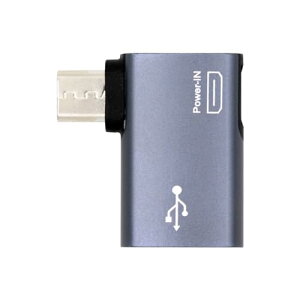 OTG�R���o�[�^�[ Micro USB 2.0 - Type-A���X�z�X�g�A�_�v�^�[ 90�x���p USB�d���t�� �g�ѓd�b�^�u���b�g�p ��������
