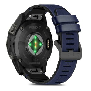 �������� Garmin Tactix8 47mm / Garmin Descent G2 / Garmin Fenix 8 47 mm / Approach S70 47mm / Fenix 7 Pro / Fenix 7 ���U�[�o���h �v �����o���h QuickFit 22mm �r�W�l�X�� �_�� �����x���g �R���p�`�u�� Garmin Fenix 6 / 6 Pro 