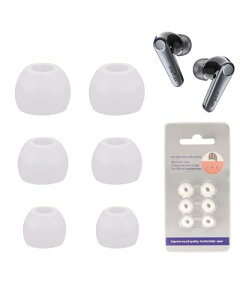 �C���[�s�[�X EarFun �C���[�z�� �C���[�`�b�v �_�炩�� ����~�� EarFun �C���[�z�� �����p 3�y�A �݊��i ��֕i (�z���C�g) ��������