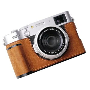 FUJIFILM �x�m�t�C���� X100VI �n���h�O���b�v �J�����P�[�X �J�����J�o�[ �J�����o�b�O �{�v ��t���v�{�� + ���^���x�[�X�v���[�g + �n���h�� 3in1�f�U�C�� (���g���u���E��)