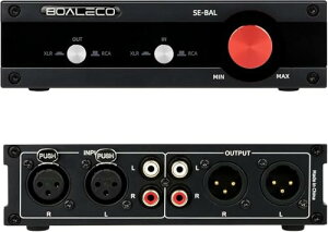 RCA XLR �I�[�f�B�I �Z���N�^�[ [2����2�o��] �����X�C�b�` �ؑ֊� ���S�o�����X ���ʒ����@�\�t�� �X�e���I�X�s�[�J�[ / �p���[�A���v / CD�v���[���[�Ȃǂɉƒ�p Hi-Fi�`�� �d���s�v (���F)