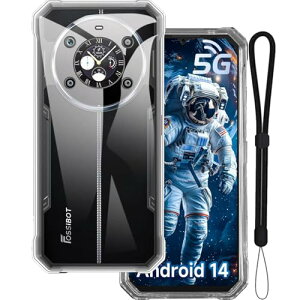 FOSSiBOT F109 / F109S �P�[�X �J�o�[ �N���A �ϏՌ� TPU�f�� �_�炩����G�� �l���̌� �S�ʕی� �X�N���[�� & �J�����ی� �y�� ���^ �ϏՌ� �����h�~ �w��h�~ ���ϖh�~ FOSSiBOT F109 / F109S �ی�J�o