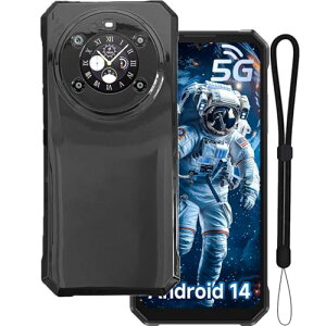 FOSSiBOT F109 / F109S �P�[�X �J�o�[ �ϏՌ� TPU�f�� �_�炩����G�� �X�N���[�� & �J�����ی� �y�� ���^ �ϏՌ� �����h�~ �w��h�~ ���ϖh�~ FOSSiBOT F109 / F109S �ی�J�o�[ (�u���b�N) ��������