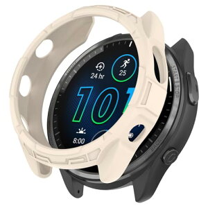 Garmin Forerunner 965 �P�[�X �V���R�� �ی�P�[�X �J�o�[ �Ռ��z�� ���y�� �_�� �Ռ��h�~ �C�菝�h�~ �ی�J�o�[ Garmin Forerunner 965 (�X�^�[���C�g) ��������