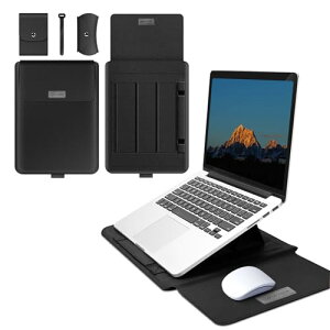 �m�[�g�p�\�R�� �P�[�X 15-15.6�C���` MacBook Air 15 / Pro 15 / MacBook Pro 16 / Surface / Lenovo / HP ���U�[�P�[�X Laptop �X�^���h�@�\ �}�E�X�p�b�h�t�� ���^ PU�v�p�\�R���X���[�u �m�[�gPC�C���i�[�o�b�O 