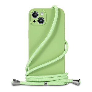 iPhone 14 Plus �P�[�X iPhone 14 Plus �J�o�[ �l�b�N �V�����_�[ �X�g���b�v�t�� �X�}�z �V���R�� �J�o�[ �R�t�� �΂߂��� �D��X�g���b�v�t�� ���߉\�ȃV�����_�[ �N���X�{�f�B �l�b�N���X �ی� (