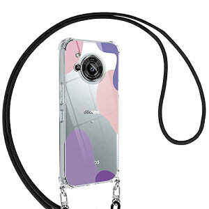 AQUOS R7 �P�[�X SH-52C �N���A ���߉\�� �V�����_�[ �A�N�I�X R7 �X�}�z�P�[�X ���|�� ��|�� �΂߂����P�[�X ������� ���킢�� �؍� ���� TPU �X�g���b�v�t�� ���^�y�� �ϏՌ� �S�ʕی� �����h