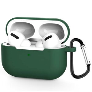 AirPods Pro 2 �P�[�X �ی�J�o�[ �G�A�[�|�b�Y �v�� (��2����) ���C�����X�[�d �S�ʕی� ���������܂� �[�d�\ ��LED���C�g �ϏՌ� �h�o �y�� �O���[��