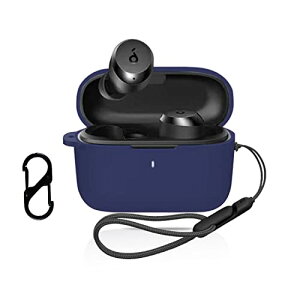 Anker Soundcore A25i �P�[�X �J�o�[ ���C�����X�C���z�� �V���R�� �ی�P�[�X (�J���r�i�t��+�X�g���b�v�t�� ) �����h�~ �L�Y�h�~ �ϏՌ� �����[�d�\ �h�� �h�o (�u���[)