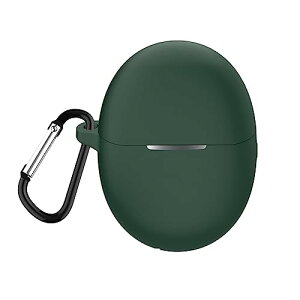 HUAWEI freebuds 5 �P�[�X �J�o�[ �V���R�� �ی�J�o�[ �����h�~ �L�Y�h�~ �ϏՌ� �y�� ���������܂� �[�d�\ �h���h�o �J���r�i�t�� (�O���[��)