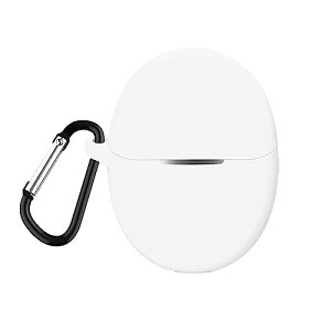 HUAWEI freebuds 5 �P�[�X �J�o�[ �V���R�� �ی�J�o�[ �����h�~ �L�Y�h�~ �ϏՌ� �y�� ���������܂� �[�d�\ �h���h�o �J���r�i�t�� (�z���C�g)