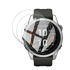 �y3������z Garmin Fenix 7S Pro �t�B���� �K���X�t�B���� �ی�t�B���� �����K���X �d�x9H �ϏՌ� ���h�~ �C�A�Ȃ� �����ߗ� 3D�S�ʕی� Garmin Fenix 7S Pro�p