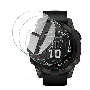 �y3������z Garmin Fenix 7X Pro �t�B���� �K���X�t�B���� �ی�t�B���� �����K���X �d�x9H �ϏՌ� ���h�~ �C�A�Ȃ� �����ߗ� 3D�S�ʕی� Garmin Fenix 7X Pro�p