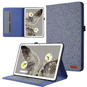 Google Pixel Tablet �P�[�X 10.95 �C���` ���^ �y���z���_�[�t�� �����p���� �J�[�h���[�\ �S�ʕی� �Ռ��z�� �C�菝�h�~ Google Pixel Tablet �^�u���b�g�J�o�[ (�u���[)