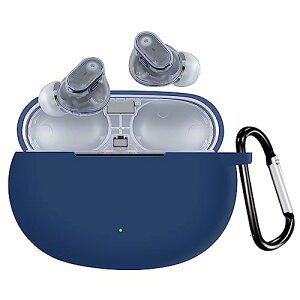 Beats Studio Buds / Beats Studio Buds + �J�o�[ Beats Studio Buds �V���R�� �ی�P�[�X �ی�J�o�[ �����h�~ �L�Y�h�~ �ϏՌ� �y�� ���������܂� �[�d�\ �h���h�o �J���r�i�t�� (�u���[)