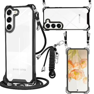 Galaxy S23 �P�[�X �N���A PC �V�����_�[ �y�� �ϏՌ� �J�o�[ �M�����N�V�[S23 SC-51D SCG19 �P�[�X ���� ���^ �y�� PC�w�� + TPU�o���p�[ ��w�\�� �g�уP�[�X ��|�� ���|�� �΂߂��� ��|���P�[�X �X