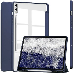 Galaxy Tab S10 FE / S9 FE / S9 �P�[�X �y���z���_�[ �O�܂�X�^���h �I�[�g�X���[�v / �E�F�C�N TPU+PU���U�[ �\�t�g�J�o�[ �^�u���b�g�P�[�X �w�ʓ��� �ϏՌ� �y�� ����h�~ �C�菝�h�~ �S�ʕی� Ta