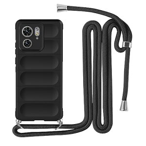 MOTOROLA Moto edge 40 �P�[�X �l�b�N�X�g���b�v �ϏՌ� ���|�� �΂߂��� ��|�� ��|�� �J�o�[ ���g���[�� ���g edge 40 �X�}�z�P�[�X �V���R�� TPU �X�g���b�v�t�� �y�� ���������\ ���O���\ 