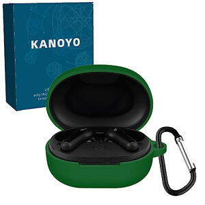 Anker Soundcore Life P2 mini �P�[�X �J�o�[ �V���R�� �ی�J�o�[ �����h�~ �L�Y�h�~ �ϏՌ� �y�� ���������܂� �[�d�\ �h���h�o �J���r�i�t�� (�O���[��)