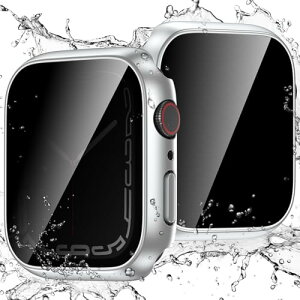 �y���Ȃ��̃v���C�o�V�[���܂��z �A�b�v���E�H�b�` �J�o�[ �h�� 41mm Apple Watch �P�[�X �̂������h�~ �ی�t�B���� �����ȒP �ϏՌ� �y�� �v���C�o�V�[�ی� iWatch Series 9 8 7 �V���o�[
