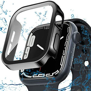 Apple Watch 40mm �P�[�X IP68 �h�� �o���h ���j �X�|�[�c �X�m�{ �X�L�[ �h���P�[�X 3D���p�G�b�W�f�U�C�� Apple Watch Series6 / SE2 / SE / 5 / 4 40mm����̃u���b�N