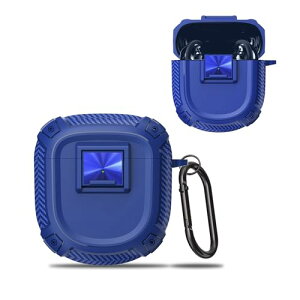 Bose QuietComfort Ultra Earbuds (��2����) / Ultra Earbuds �P�[�X 360 �S���ʕی�J�o�[ �ی�P�[�X TPU�ގ� �ϏՌ� �L�Y�h�~ �n�[�h�P�[�X �����h�~ �����h�~ �����J���r�i�t�� (�u���[)