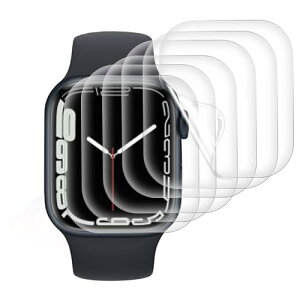 �y6������z Apple Watch 9 �t�B���� Apple Watch 45mm �t�B���� �p�Ȃ܂ŕ����� �S�ʕی� TPU�t�B���� 99�������ߗ� �������h�~ �A�b�v���E�H�b�` 45mm �t�B���� �戵�ȒP �C�A�Ȃ� �w��h�~ �������C��