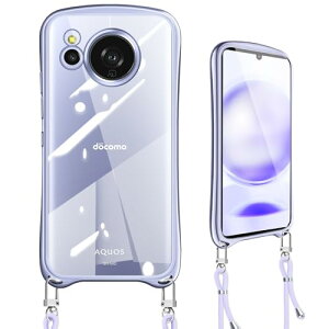 AQUOS sense8 �P�[�X �V�����_�[ �N���A �X�g���b�v�t�� ���|�� ��|�� ��|�� �΂߂��� SH-54D �J�o�[ �R�t�� �ϏՌ� TPU ���b�L���H �V���R�� ���^ �y�� sense8 �X�}�z�P�[�X (�p�[�v��)