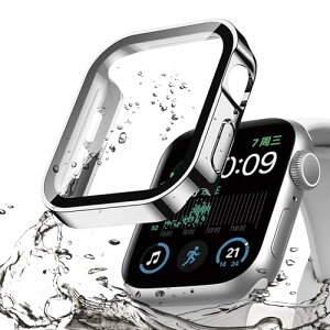 Apple Watch �J�o�[ 40mm �A�b�v���E�H�b�` Series11 / 10 / 9 / 8 / 7 / 6 / 5 / 4 / Se / Se2 / Se3 �ی� �P�[�X 3D ���p�G�b�W PC+�K���X��� �h�� �ϏՌ� �����^ �y�� �����ߗ� ���^�b�`���x �w��h�~ �����ȒP 