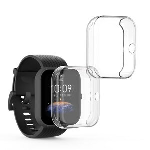 �y2�_����z Huami Amazfit Bip 3 / Bip 3 Pro�J�o�[ ���^ �y�� �L�Y�h�~ �P�[�X�t���J�o�[ �V���R�� �ϏՌ� �S�̕ی� ����