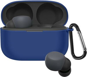 LinkBuds S WF-LS900N �P�[�X �J�o�[ linkbuds s wf-ls900n �V���R�� �ی�J�o�[ �h�� �h�o �����h�~ �L�Y�h�~ �S�ʕی� �y�� �J���r�i�t�� (�u���[)