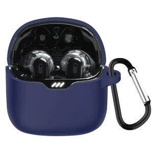 JBL TUNE FLEX �P�[�X �J�o�[ TUNE FLEX �V���R�� �ی�J�o�[ �h�� �h�o �����h�~ �L�Y�h�~ �S�ʕی� �y�� �J���r�i�t�� (�u���[)