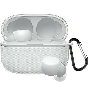 LinkBuds S WF-LS900N �P�[�X �J�o�[ linkbuds s wf-ls900n TPU�f�� �P�[�X �ی�J�o�[ �h�� �h�o �����h�~ �L�Y�h�~ �S�ʕی� �y�� �J���r�i�t�� (�N���A)