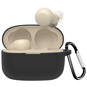 LinkBuds S WF-LS900N �P�[�X �J�o�[ linkbuds s wf-ls900n �V���R�� �ی�J�o�[ �h�� �h�o �����h�~ �L�Y�h�~ �S�ʕی� �y�� �J���r�i�t�� (�u���b�N)