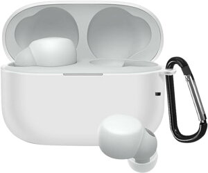 LinkBuds S WF-LS900N �P�[�X �J�o�[ linkbuds s wf-ls900n �V���R�� �ی�J�o�[ �h�� �h�o �����h�~ �L�Y�h�~ �S�ʕی� �y�� �J���r�i�t�� (�z���C�g)