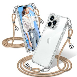 iPhone 14 Pro �P�[�X �N���A �V�����_�[ �ϏՌ� iPhone14Pro �X�}�z�P�[�X ���� �D��X�g���b�v�t�� ������ ��|�� �R�t�� �A�C�t�H��14Pro �J�o�[ ��|�� �V���O���V�����_�[���[�v �΂߂��� ���߉�