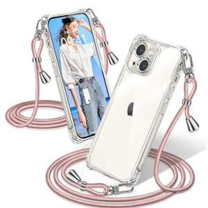 iPhone 14 �P�[�X �N���A �V�����_�[ �ϏՌ� iPhone14 �X�}�z�P�[�X ���� �D��X�g���b�v�t�� ������ ��|�� �R�t�� �A�C�t�H��14 �J�o�[ ��|�� �V���O���V�����_�[���[�v �΂߂��� ���߉\�ȃV