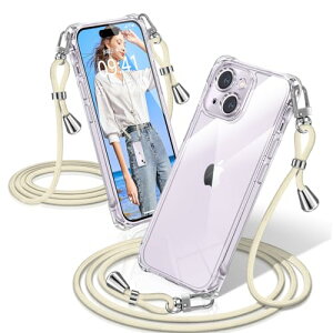 iPhone 14 Plus �P�[�X �N���A �V�����_�[ �ϏՌ� iPhone14Plus �X�}�z�P�[�X ���� �D��X�g���b�v�t�� ������ ��|�� �R�t�� �A�C�t�H��14Plus �J�o�[ ��|�� �V���O���V�����_�[���[�v �΂߂��� ����