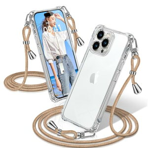 iPhone 13 Pro �P�[�X �N���A �V�����_�[ �ϏՌ� iPhone13Pro �X�}�z�P�[�X ���� �D��X�g���b�v�t�� ������ ��|�� �R�t�� �A�C�t�H��13Pro �J�o�[ ��|�� �V���O���V�����_�[���[�v �΂߂��� ���߉�