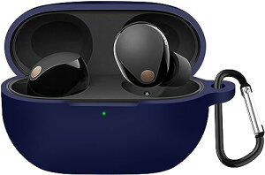 WF-1000 XM5 �P�[�X �\�j�[ ���C�����X �C���[�z�� WF-1000 XM5 �V���R�� �ی�P�[�X �L�Y�h�~ �ϏՌ� �h�� �h�o �����h�~ �����[�d�\ �ی�P�[�X (�u���[)